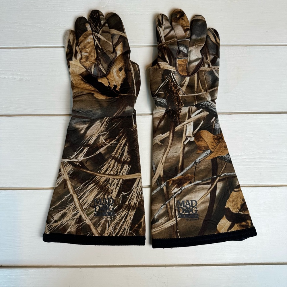 MAD DOG GEAR Neoprene Camouflage Men's Hunting Gloves